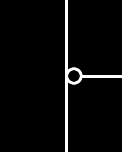 Invertierender Eingang Schaltsymbol