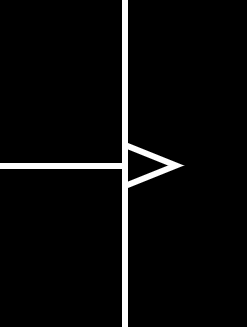 Flankengesteuerter Eingang Schaltsymbol